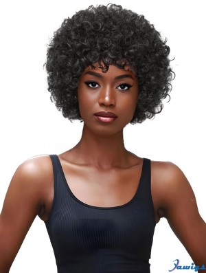 Burgundy Afro Wig Wear and Go Glueless Full Wigs for Party Full Wigs for Party