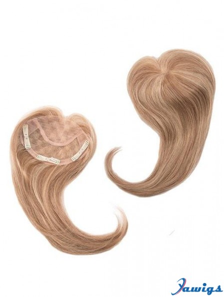 12inch Human Hair Add On Front Topper | Monofilament Base Hairpieces