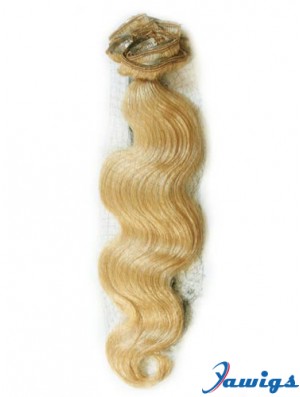 Blonde Wavy Gorgeous Remy Human Hair Tape In Hair Extensions