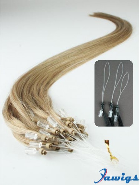 Good Blonde Straight Micro Loop Ring Hair Extensions