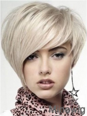 Human Hair Lace Front Wigs UK Short Length Boycuts