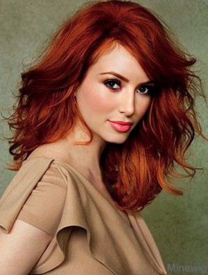 Christina Hendricks Wigs Online With Capless Shoulder Length Cropped Color