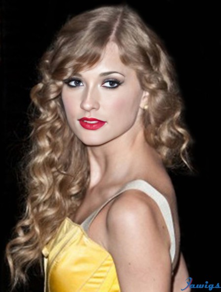 Taylor Swift Wigs 100% Hand Tied Remy Human Blonde Color