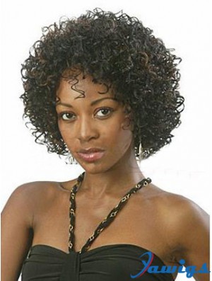 New 10 inch Chin Length Kinky Wigs For Black Women