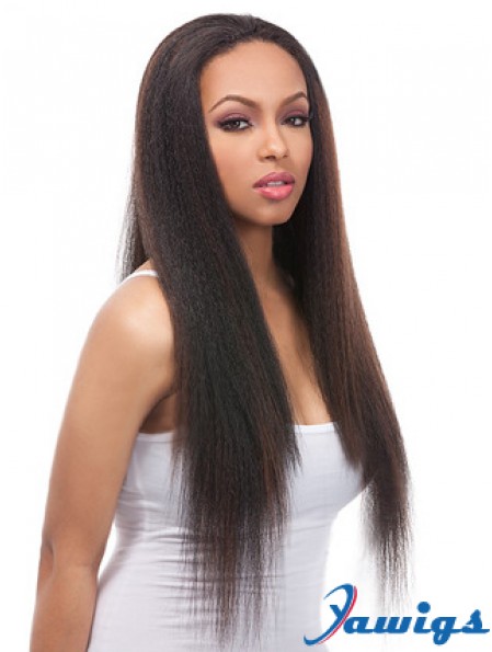 24 inch Black Lace Front Wigs For Black Women