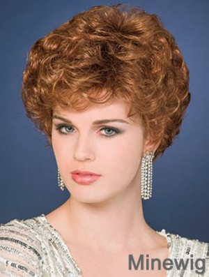 Cropped Curly Capless Layered 6 inch Amazing Synthetic Wigs