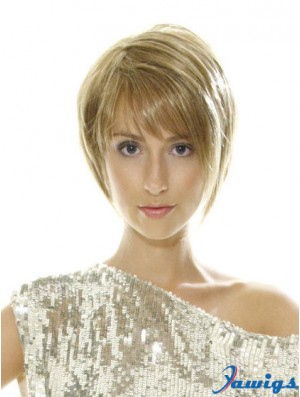 Chin Length Straight Lace Front Wigs Online