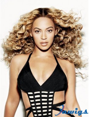 Lace Front Blonde Remy Human Wavy Beyonce Style Wigs