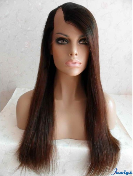 High Quality Auburn Long Straight U Part Wigs